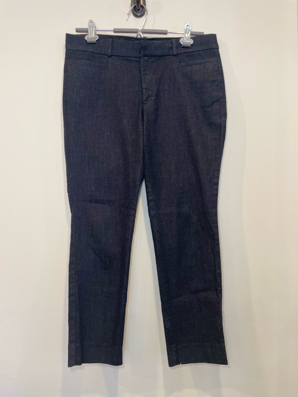 Banana Republic Women's Straight-Leg Dark Blue Jean Pants